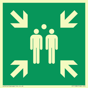 SY11585: E007 safe condition evacuation assembly point