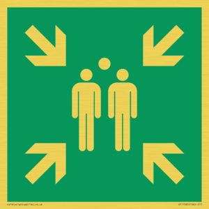 SY11585: E007 safe condition evacuation assembly point