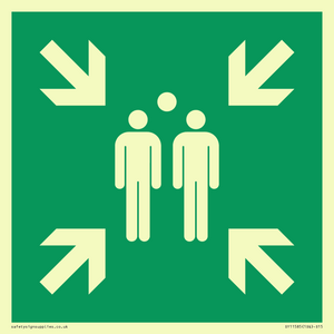 SY11585: E007 safe condition evacuation assembly point
