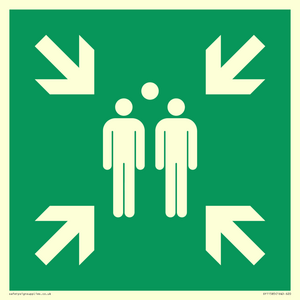 SY11585: E007 safe condition evacuation assembly point