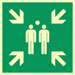SY11585: E007 safe condition evacuation assembly point