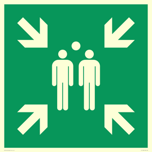 SY11585: E007 safe condition evacuation assembly point