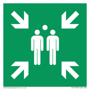 SY11585: E007 safe condition evacuation assembly point