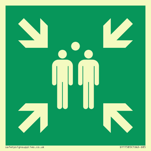 SY11585: E007 safe condition evacuation assembly point