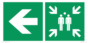 SY13510: Evacuation Assembly point Left