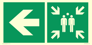 SY13510: Evacuation Assembly point Left