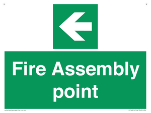 SY14216: Fire Assembly point Left