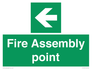 SY14216: Fire Assembly point Left