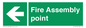 SY14216: Fire Assembly point Left