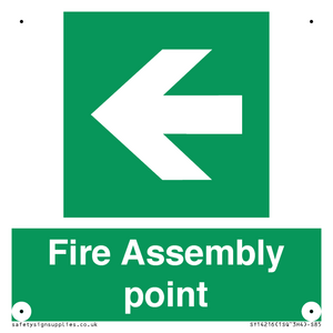 SY14216: Fire Assembly point Left