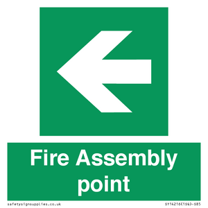 SY14216: Fire Assembly point Left