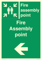 SY14218: Fire Assembly Point left