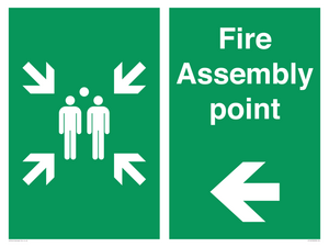 SY14218: Fire Assembly Point left