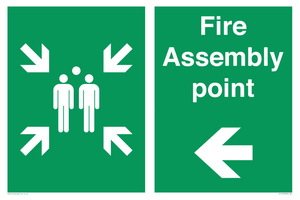 SY14218: Fire Assembly Point left