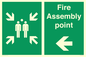 SY14218: Fire Assembly Point left