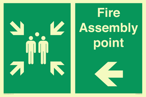 SY14218: Fire Assembly Point left