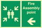 SY14218: Fire Assembly Point left