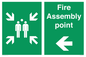 SY14218: Fire Assembly Point left