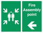 SY14218: Fire Assembly Point left