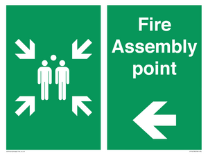 SY14218: Fire Assembly Point left