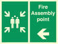 SY14218: Fire Assembly Point left
