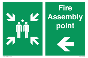 SY14218: Fire Assembly Point left