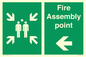 SY14218: Fire Assembly Point left