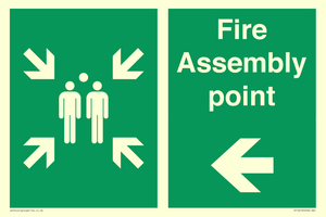 SY14218: Fire Assembly Point left