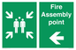 SY14218: Fire Assembly Point left