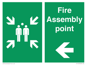 SY14218: Fire Assembly Point left