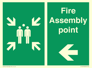 SY14218: Fire Assembly Point left