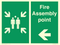 SY14218: Fire Assembly Point left