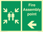 SY14218: Fire Assembly Point left