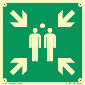 SY14219: Fire assembly point symbol
