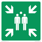 SY14219: Fire assembly point symbol