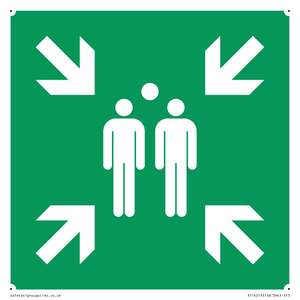SY14219: Fire assembly point symbol