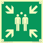SY14219: Fire assembly point symbol