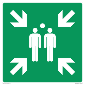 SY14219: Fire assembly point symbol