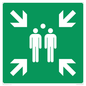 SY14219: Fire assembly point symbol