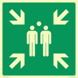 SY14219: Fire assembly point symbol