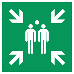SY14219: Fire assembly point symbol