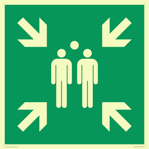 SY14219: Fire assembly point symbol