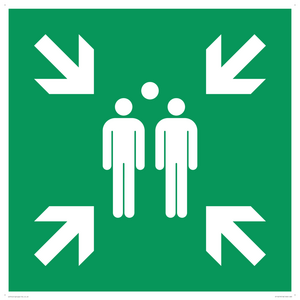SY14219: Fire assembly point symbol