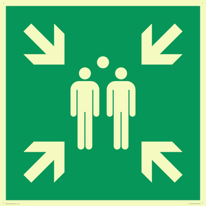 SY14219: Fire assembly point symbol