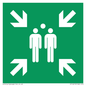 SY14219: Fire assembly point symbol