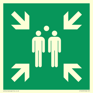 SY14219: Fire assembly point symbol