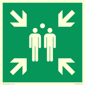 SY14219: Fire assembly point symbol