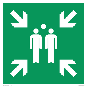 SY14219: Fire assembly point symbol