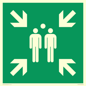 SY14219: Fire assembly point symbol