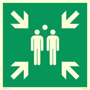 SY14219: Fire assembly point symbol